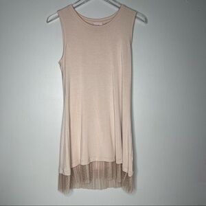 LOGO Layers Lori Goldstein Tank dress